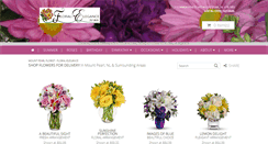 Desktop Screenshot of mountpearlflowers.com